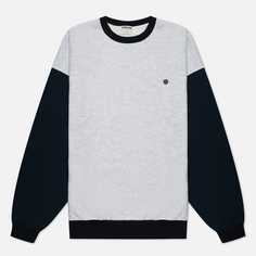 Мужская толстовка Anglan Multi Color Wappen, цвет серый, размер M