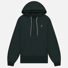 Мужская толстовка Anglan Oblique Balloon Double Hoodie, цвет зелёный, размер M