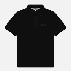 Мужское поло Aigle Dry Fast Textile, цвет чёрный, размер S