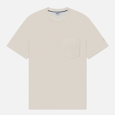 Мужская футболка Aigle Pocket Crew Neck, цвет белый, размер S