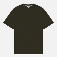 Мужская футболка Aigle Pocket Crew Neck, цвет зелёный, размер S