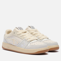 Кроссовки Enterprise Japan EJ Egg Rocket Low Suede/Leather, цвет белый, размер 37 EU