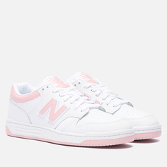 Кроссовки New Balance BB480LOP, цвет белый, размер 37.5 EU