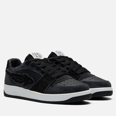 Мужские кроссовки Enterprise Japan EJ Egg Rocket Low Suede/Nubuk/Leather, цвет чёрный, размер 40 EU