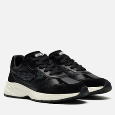 Мужские кроссовки Enterprise Japan EJ Running Low Suede/Nappa, цвет чёрный, размер 40 EU
