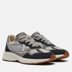 Мужские кроссовки Enterprise Japan EJ Running Low Tumbled Suede/Mesh, цвет серый, размер 40 EU