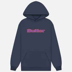 Мужская толстовка Butter Goods Felt Logo Applique Hoodie, цвет синий, размер S