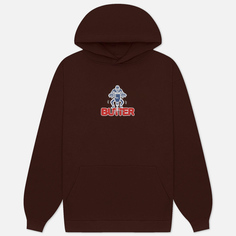 Мужская толстовка Butter Goods Jack Hammer Pullover Hoodie, цвет коричневый, размер S