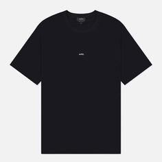 Мужская футболка A.P.C. Kyle, цвет чёрный, размер S