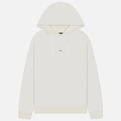 Мужская толстовка A.P.C. Larry Hoodie, цвет белый, размер S