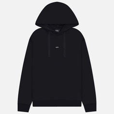Мужская толстовка A.P.C. Larry Hoodie, цвет чёрный, размер S