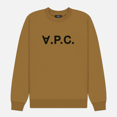 Мужская толстовка A.P.C. Standard Grand V.P.C. GOTS, цвет коричневый, размер S