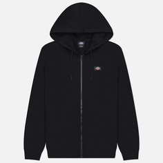 Мужская толстовка Dickies Oakport Zip Hoodie, цвет чёрный, размер S