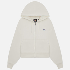 Женская толстовка Dickies Oakport Zip Hoodie, цвет бежевый, размер XS
