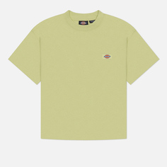 Женская футболка Dickies Oakport, цвет зелёный, размер XXS