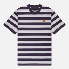 Мужская футболка Dickies Rivergrove, цвет фиолетовый, размер S