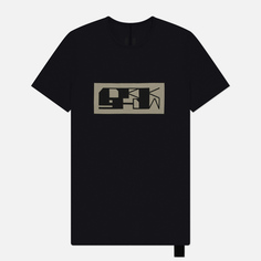 Мужская футболка Rick Owens DRKSHDW Porterville Level Box Logo Print, цвет чёрный, размер S