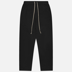 Мужские брюки Rick Owens DRKSHDW Porterville Classic Cargo Drawstring, цвет чёрный, размер S