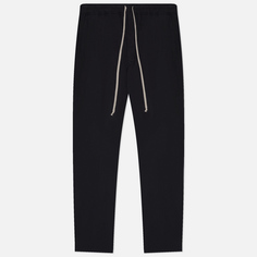 Мужские брюки Rick Owens DRKSHDW Porterville Berlin Drawstring Compact Cotton Jersey, цвет чёрный, размер S