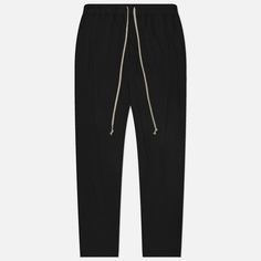 Мужские брюки Rick Owens DRKSHDW Porterville Berlin Drawstring Medium Weight Jersey, цвет чёрный, размер S