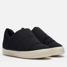 Мужские кроссовки Rick Owens DRKSHDW Porterville Padded Puffer Slip On, цвет чёрный, размер 40 EU