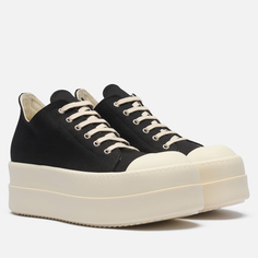 Мужские кроссовки Rick Owens DRKSHDW Porterville Denim Double Bumper Low, цвет чёрный, размер 40 EU