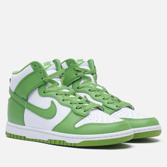 Кроссовки Nike Dunk High Retro BTTYS, цвет зелёный, размер 38.5 EU