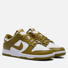 Кроссовки Nike Dunk Low Retro, цвет оливковый, размер 36.5 EU