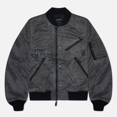 Мужская куртка бомбер EASTLOGUE Flight MA-1 Jumper, цвет чёрный, размер S