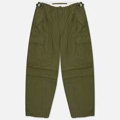 Мужские брюки EASTLOGUE Permanent Field Wide Fit, цвет оливковый, размер S