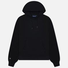 Мужская толстовка EASTLOGUE Permanent Classic Fit Hoodie, цвет чёрный, размер S