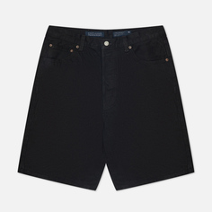 Мужские шорты EASTLOGUE Permanent 247 5P Standard Denim, цвет чёрный, размер S