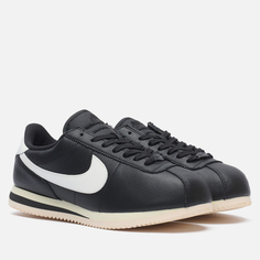 Кроссовки Nike Wmns Cortez 23 Premium Leather, цвет чёрный, размер 35.5 EU