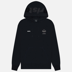 Мужская толстовка F.C. Real Bristol Logo Team Hoodie, цвет чёрный, размер S