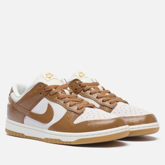 Кроссовки Nike Wmns Dunk Low LX, цвет коричневый, размер 36 EU