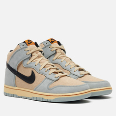 Кроссовки Nike Dunk High Retro SE, цвет бежевый, размер 39 EU