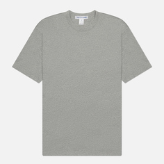 Мужская футболка Comme des Garcons SHIRT Back Top Logo, цвет серый, размер S