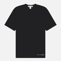 Мужская футболка Comme des Garcons SHIRT Front Hip Logo, цвет чёрный, размер S