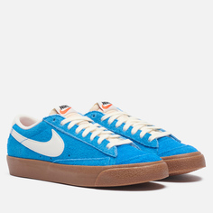 Женские кроссовки Nike Wmns Blazer Low 77 Vintage, цвет синий, размер 36.5 EU