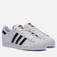 Женские кроссовки adidas Originals Superstar, цвет белый, размер 40.5 EU
