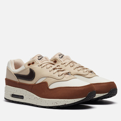 Кроссовки Nike Wmns Air Max 1 87, цвет коричневый, размер 36.5 EU