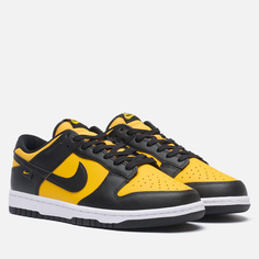 Кроссовки Nike Dunk Low, цвет жёлтый, размер 38.5 EU