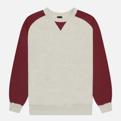 Мужская толстовка FrizmWORKS Rounded Raglan, цвет бордовый, размер M