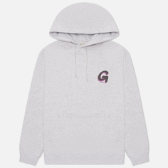 Мужская толстовка Gramicci Big-G Logo Hoodie, цвет серый, размер XL