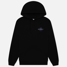 Мужская толстовка Gramicci Running Man Hoodie, цвет чёрный, размер S