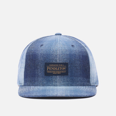 Кепка Pendleton Flat Brim, цвет синий