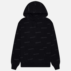 Мужская толстовка GX1000 OG Logo All Over Print Hoodie, цвет чёрный, размер S