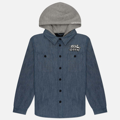Мужская джинсовая куртка GX1000 Denim Hooded, цвет синий, размер S