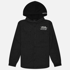 Мужская джинсовая куртка GX1000 Denim Hooded, цвет чёрный, размер S