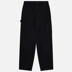 Мужские брюки Lacoste Relaxed Fit Cotton, цвет чёрный, размер 40